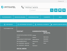 Tablet Screenshot of imtratel.de